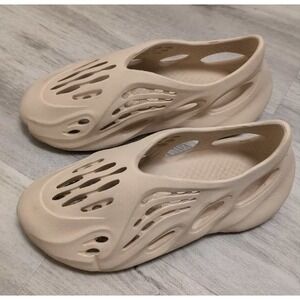 Adidas Yeezy Beige Foam Clog Runner Slip On Mules Size EU 39 Womens 8 Mens 6.5